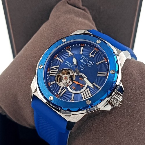 Bulova marine star - 98a303, blue