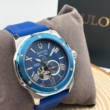 Bulova Marine Star 98A303 Blue